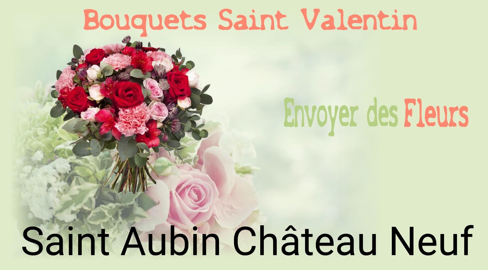 Roses de Saint-Valentin livrées à Saint-Aubin-Château-Neuf